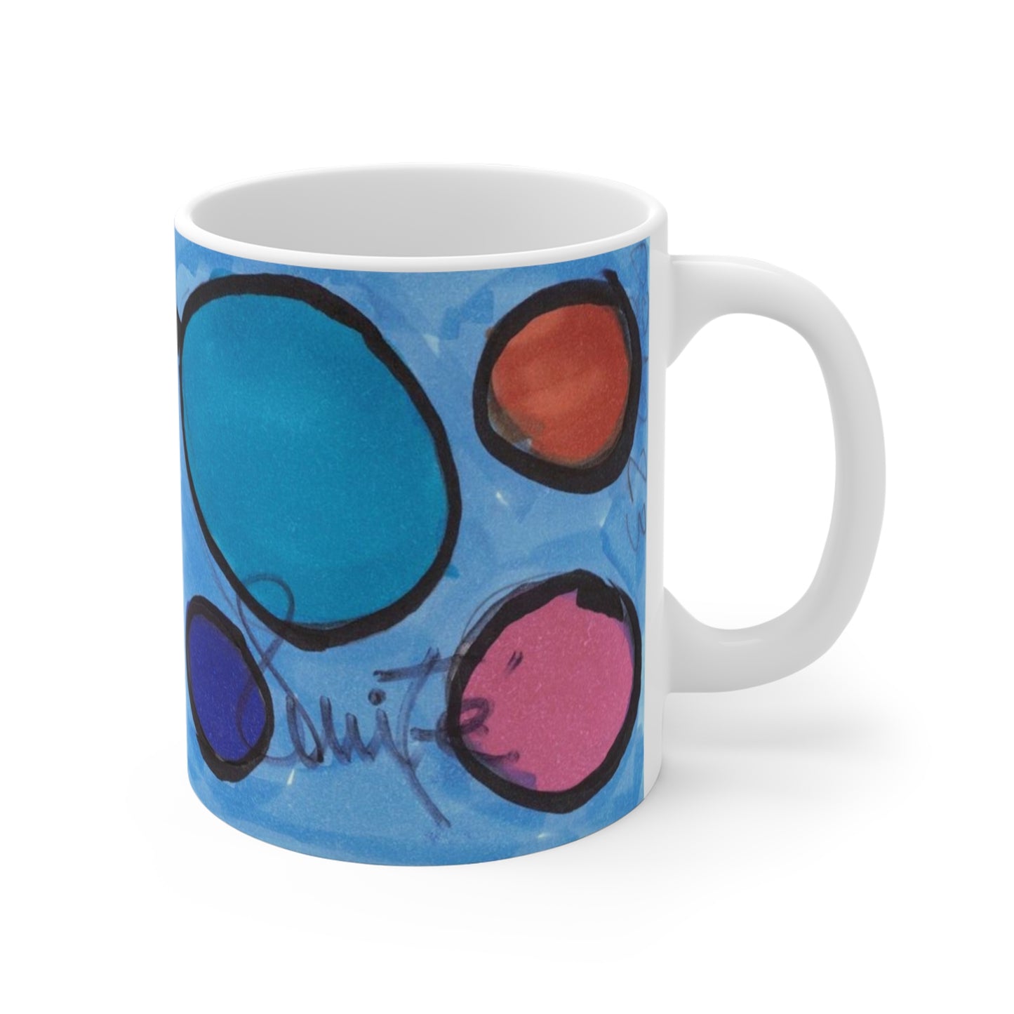 Art 9 Mug from Collection A by LuisFe