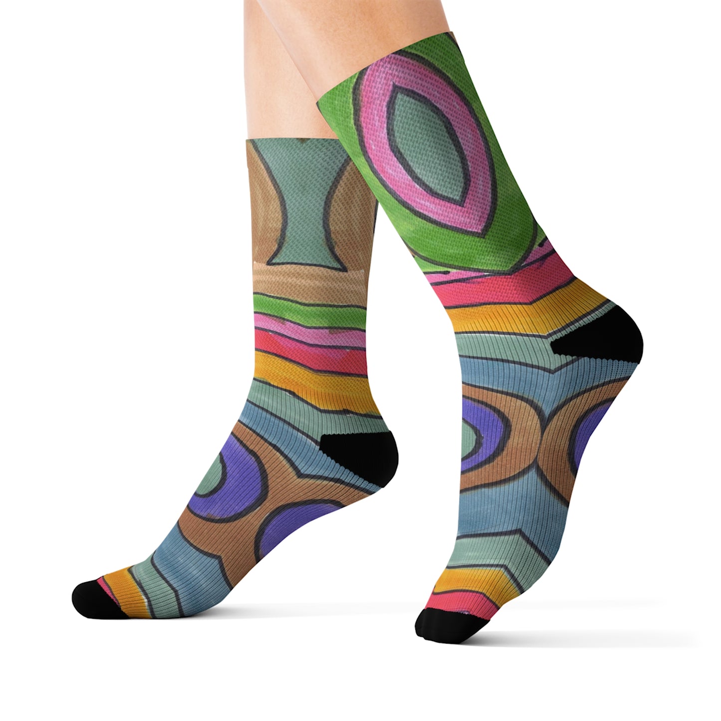 Art 11 Socks from Collection B by LuisFe