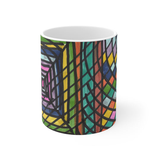 Art 3 Mug from Collection C by LuisFe