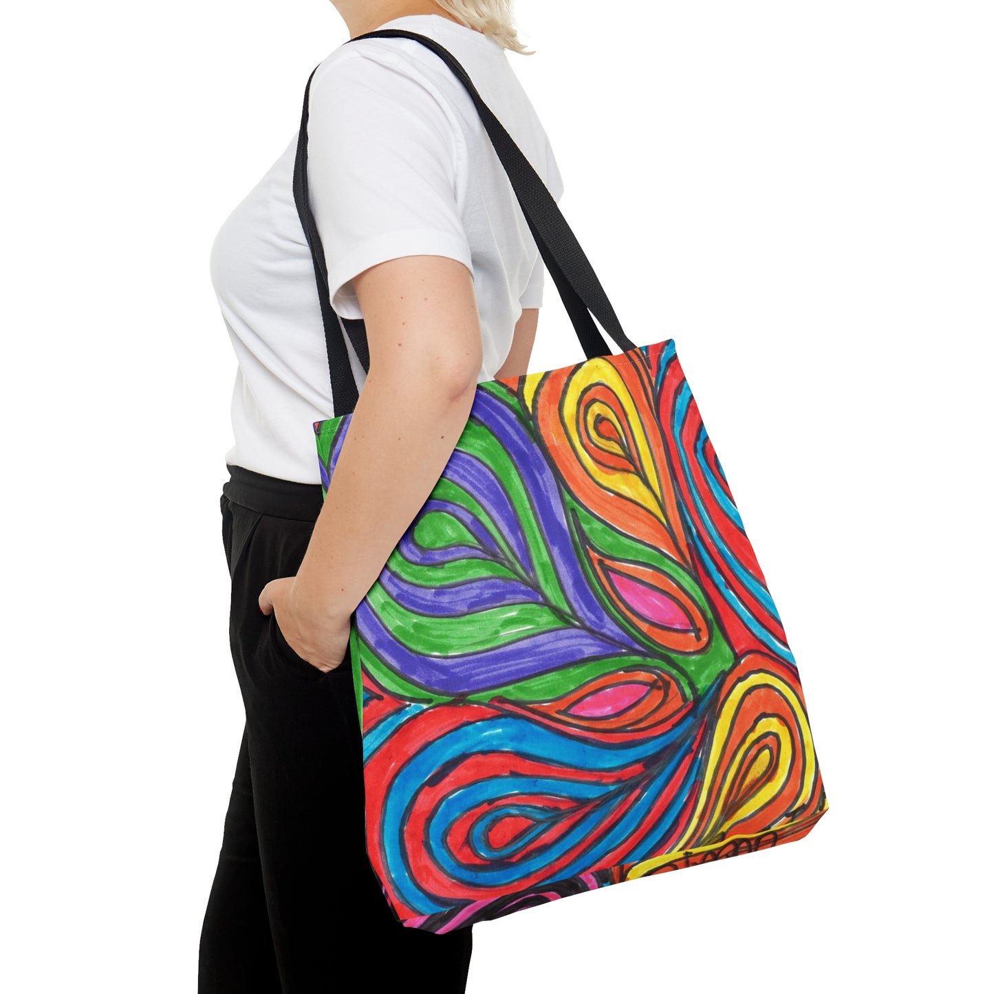 Art 14 Tote Bag from Collection B by LuisFe