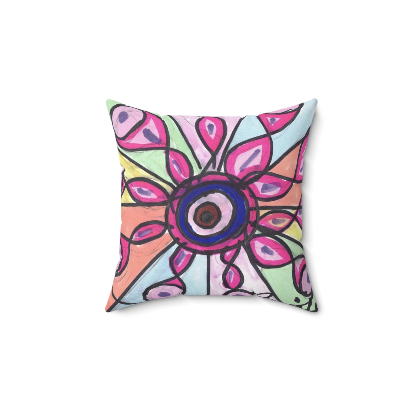 Art 6 Pillow from Collection A by LuisFe