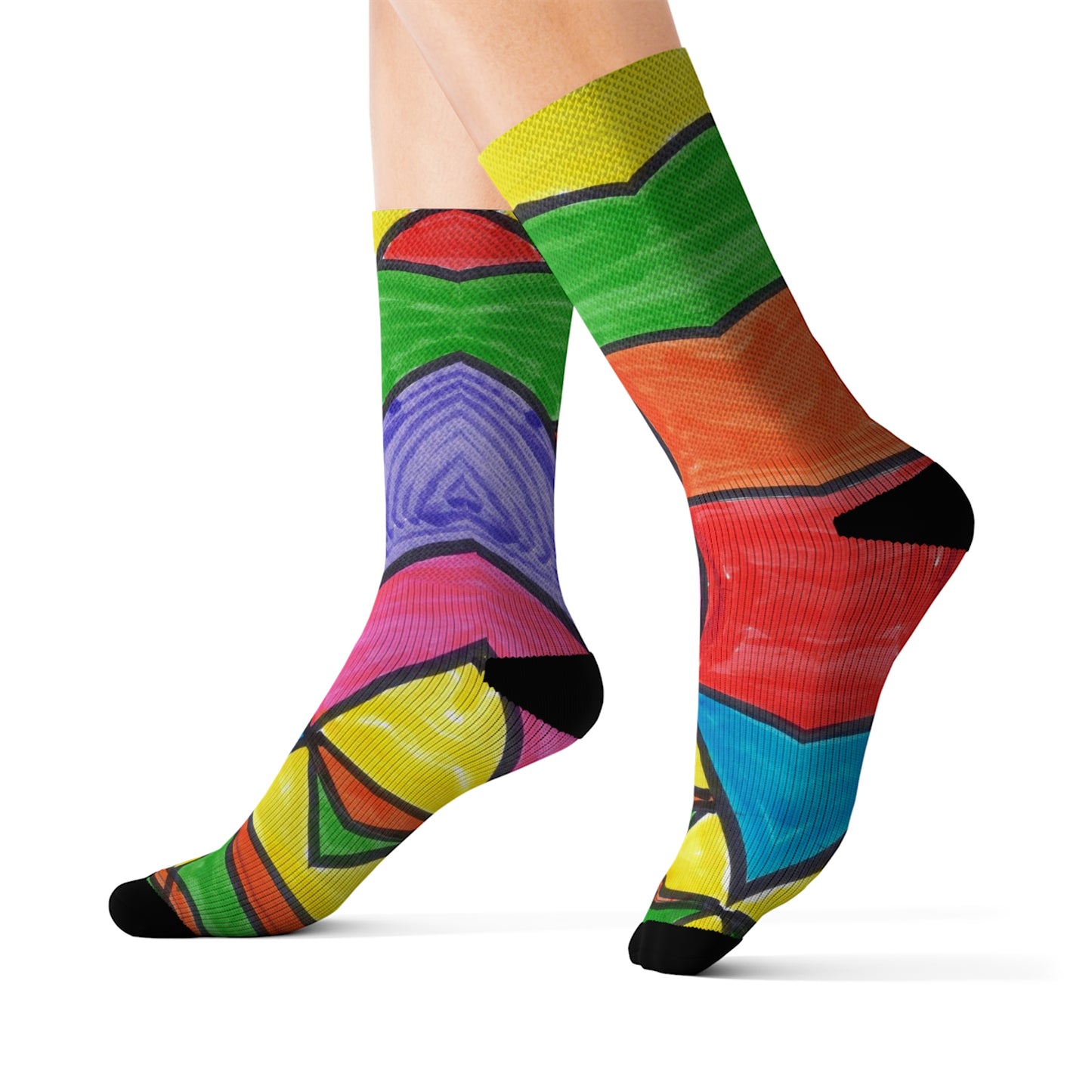 Art 6 Socks from Collection C by LuisFe