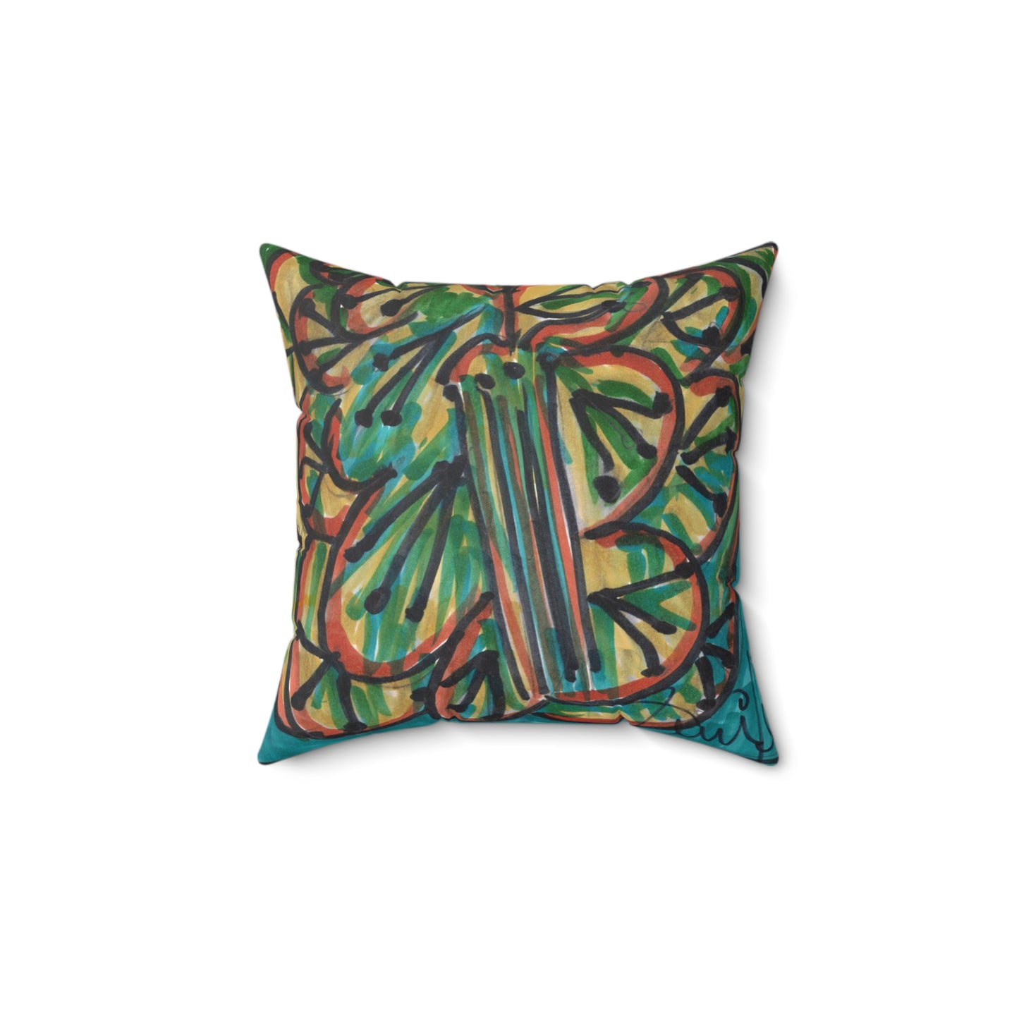 Art 1 Pillow from Collection A by LuisFe