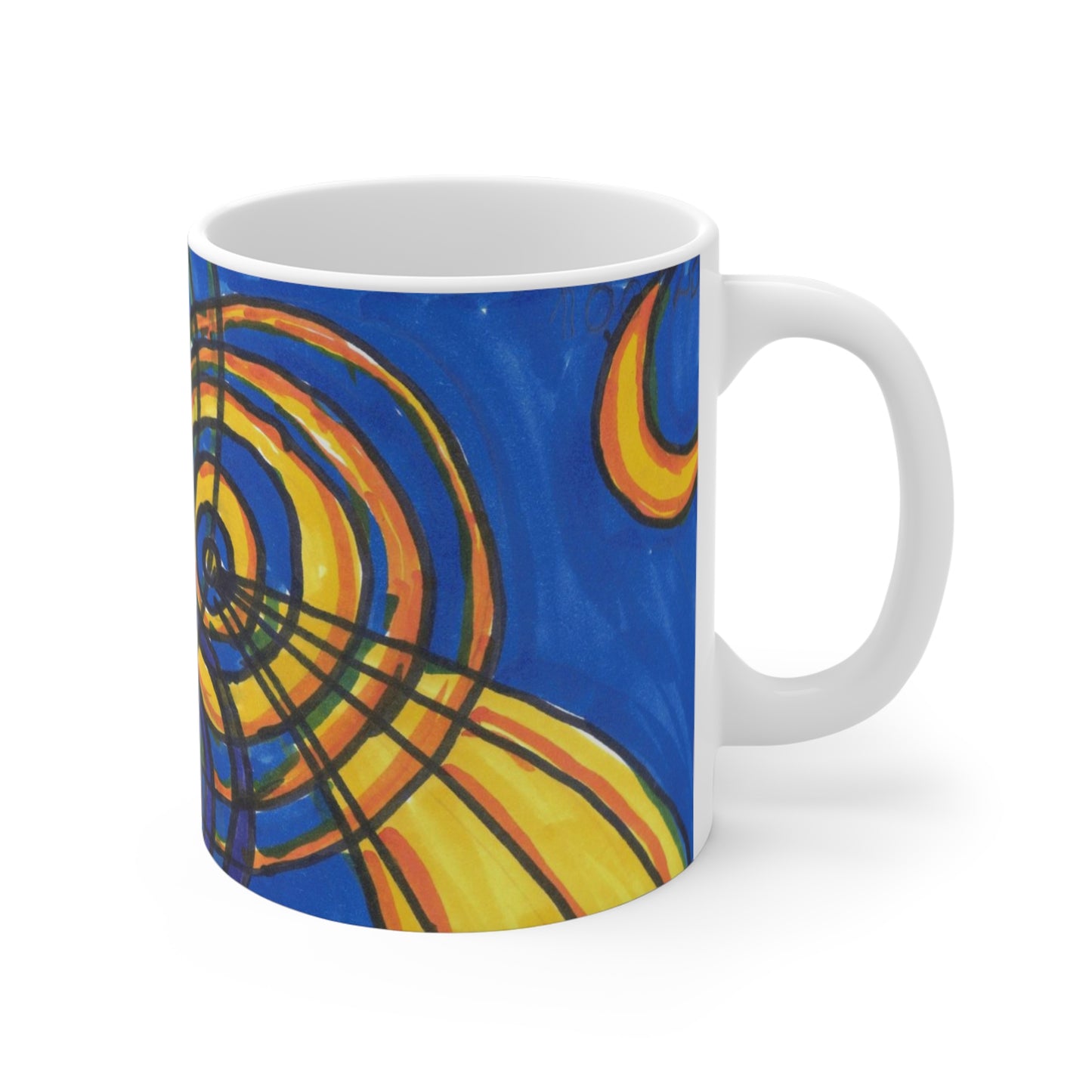 Art 9 Mug from Collection B by LuisFe