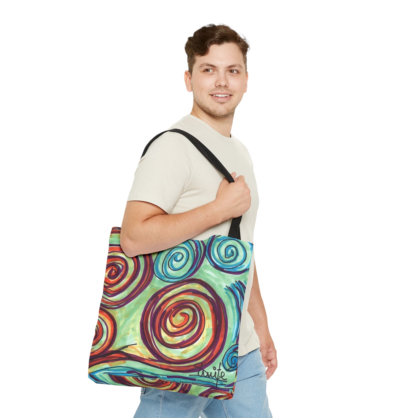 Art 6 Tote Bag from Collection B by LuisFe