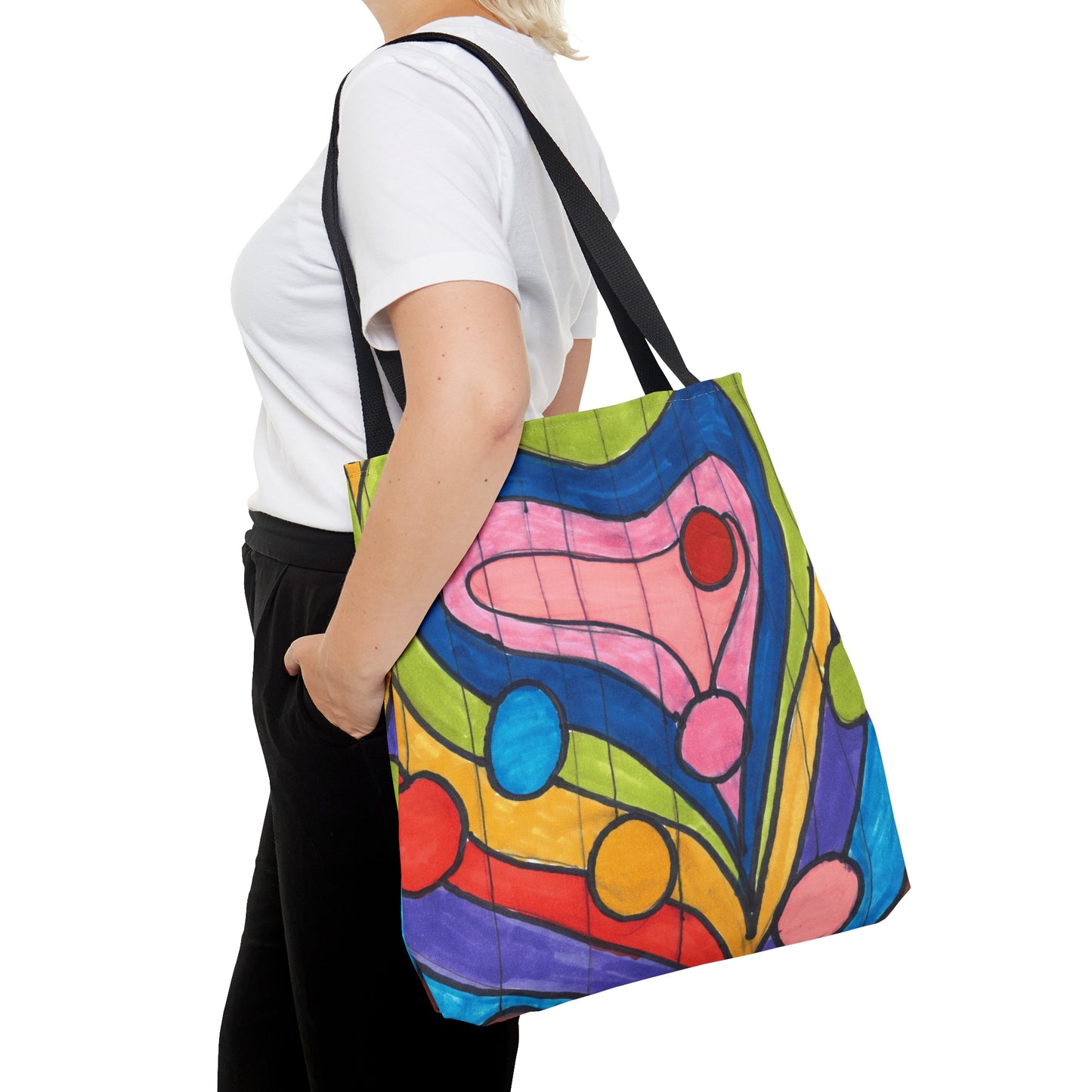 Art 10 Tote Bag from Collection B by LuisFe