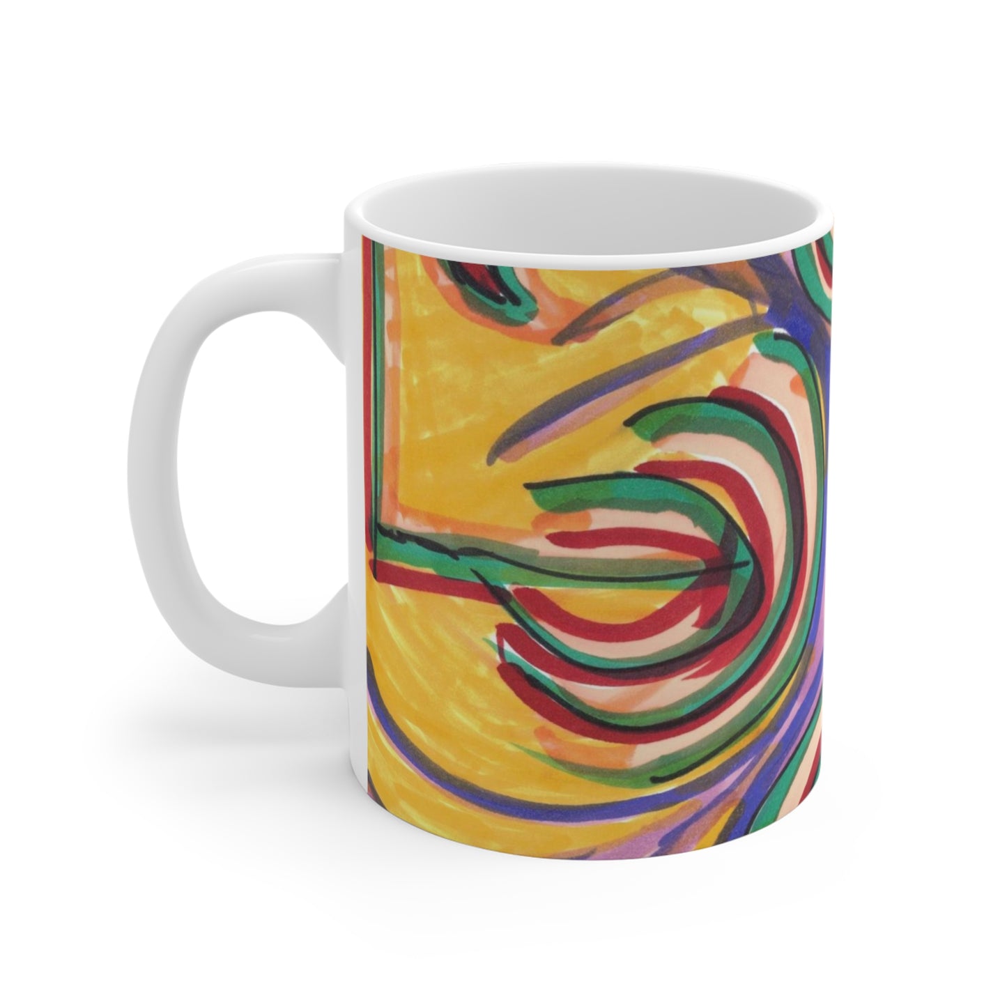 Art 5 Mug from Collection B by LuisFe