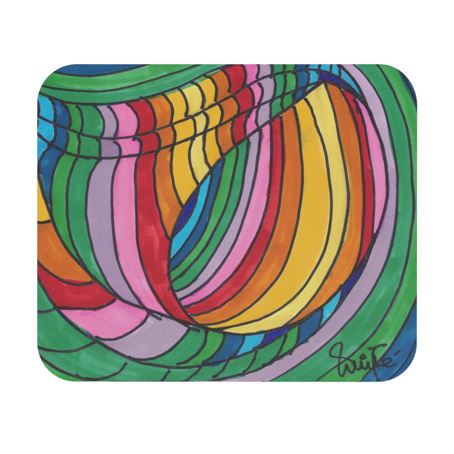 Art 14 Mouse Pad from Collection C by LuisFe