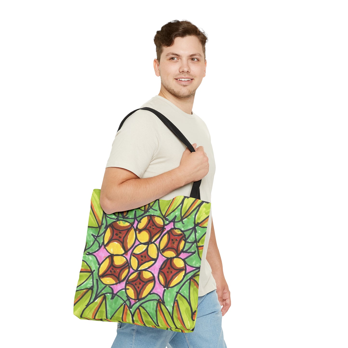 Art 9 Tote Bag from Collection C by LuisFe