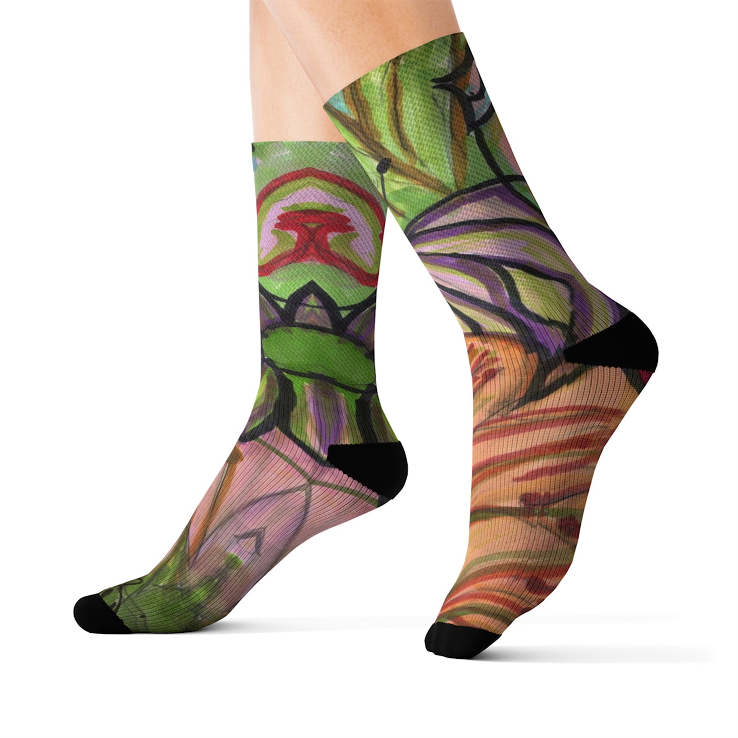 Art 3 Socks from Collection A by LuisFe