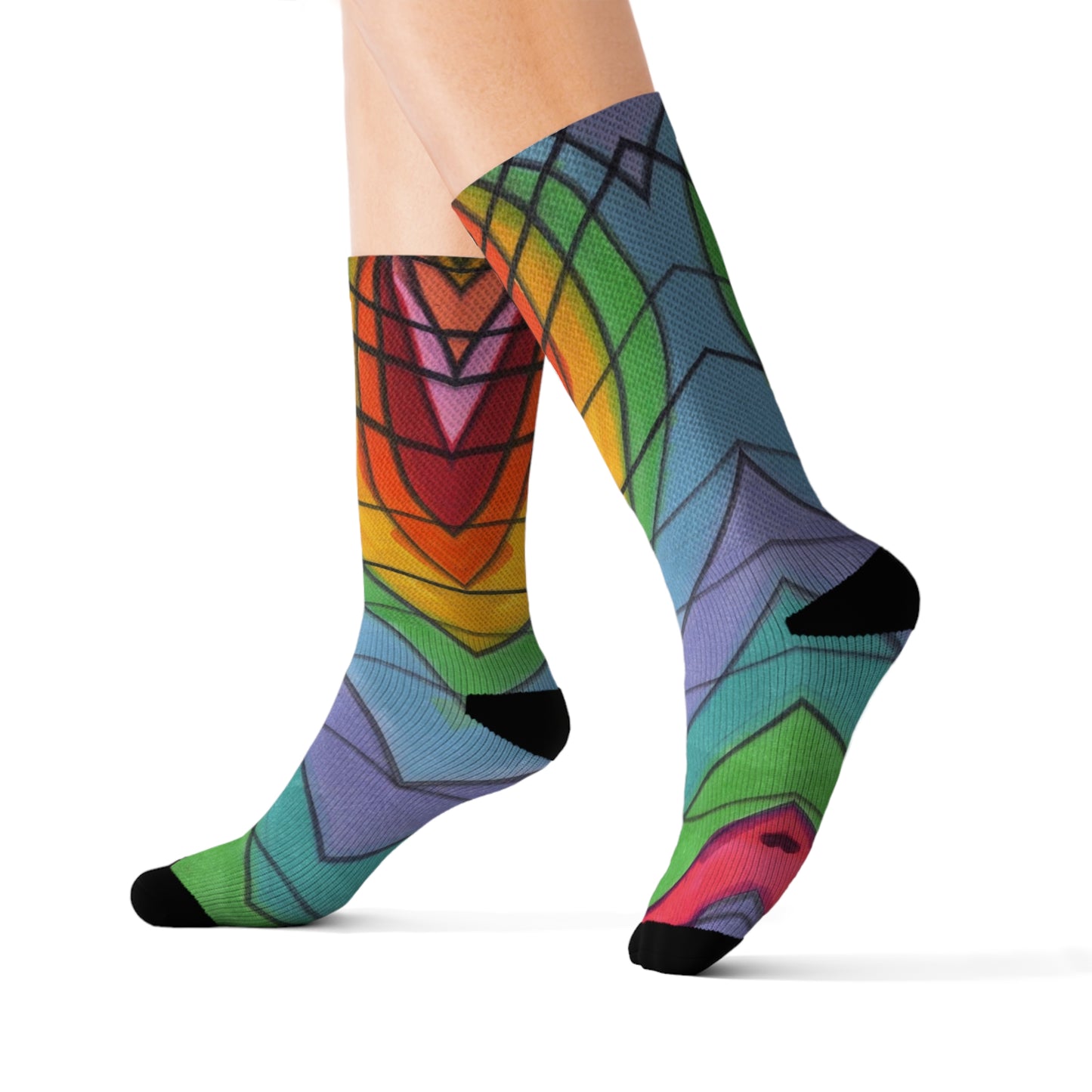 Art 2 Socks from Collection A by LuisFe