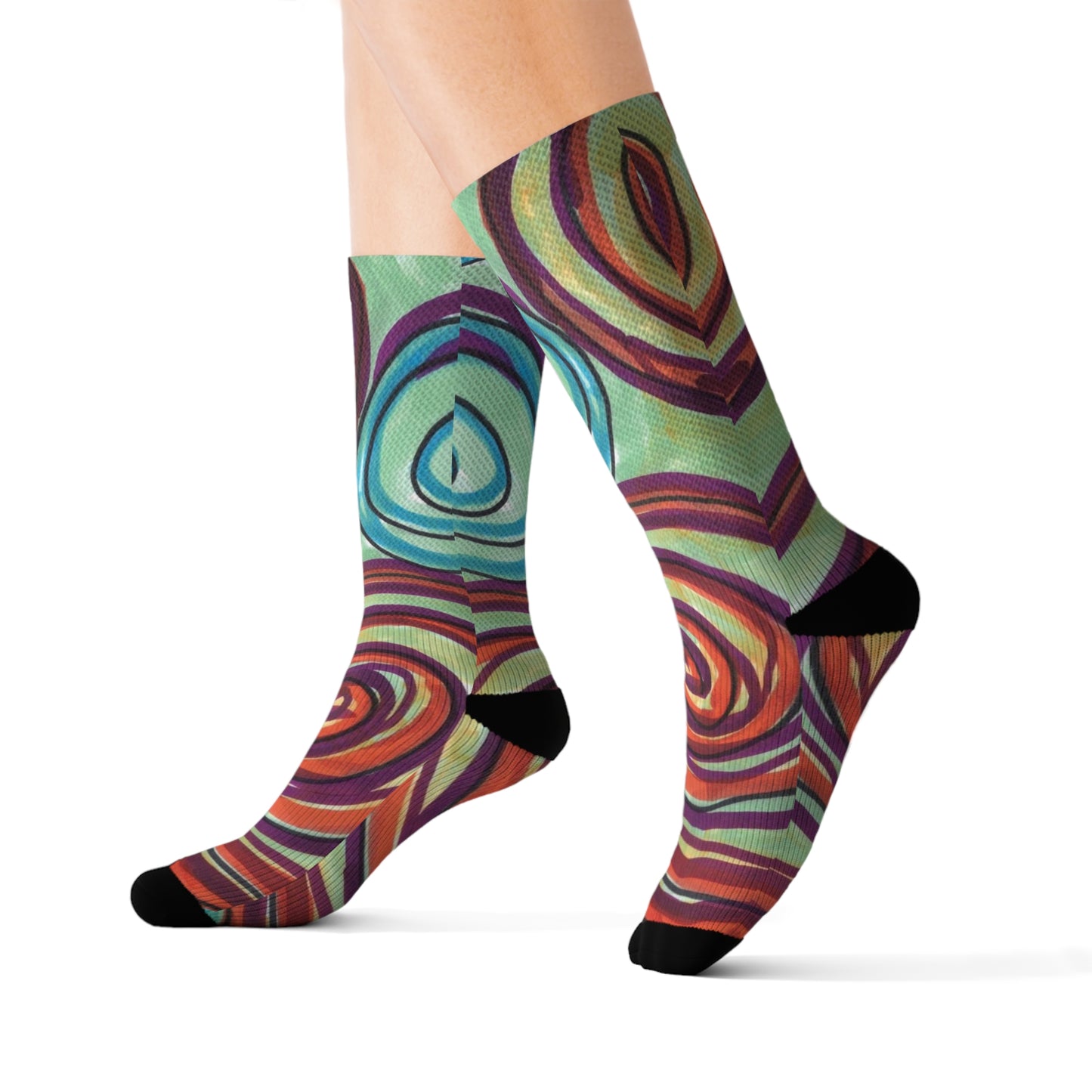 Art 6 Socks from Collection B by LuisFe