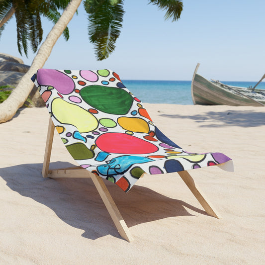 Art 7 Beach Towel from Collection A by LuisFe