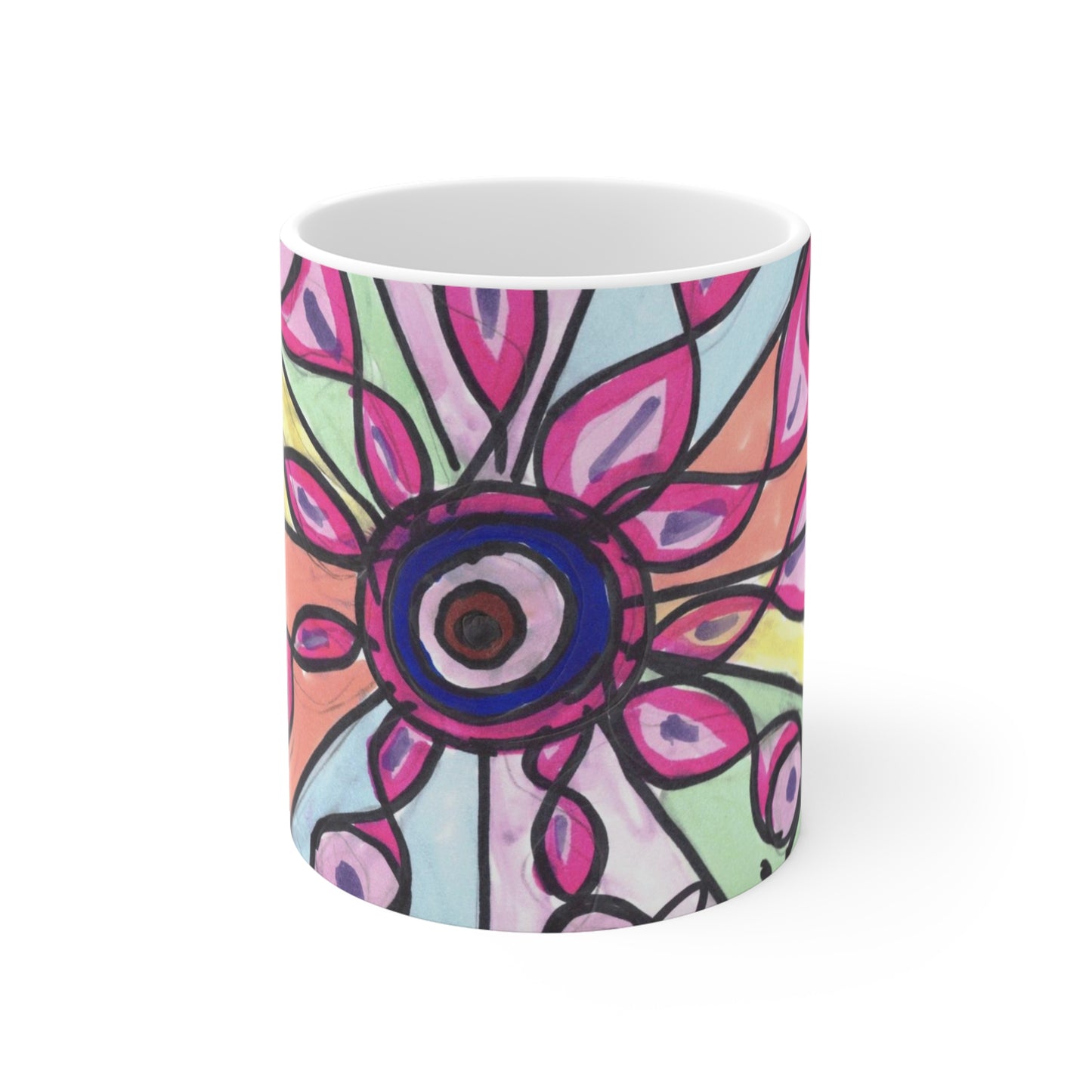 Art 6 Mug from Collection A by LuisFe