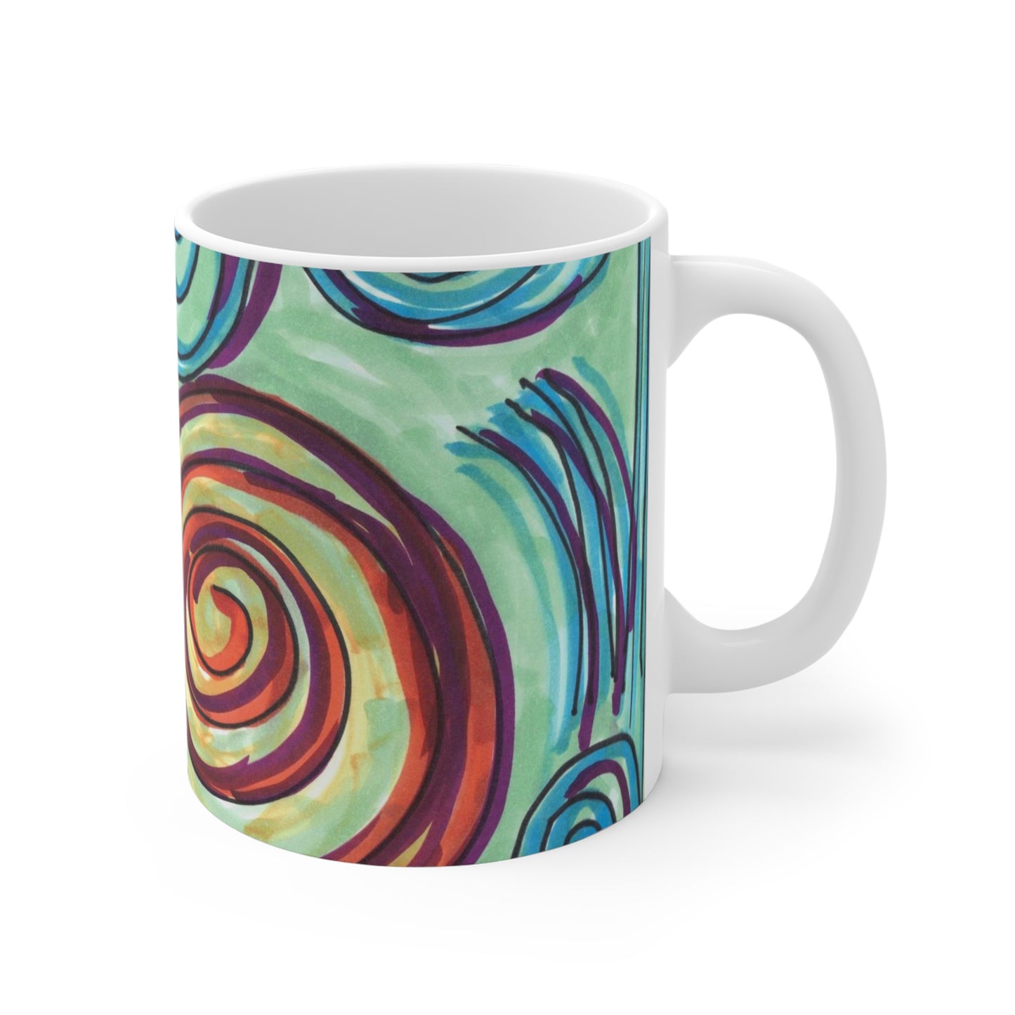 Art 6 Mug from Collection B by LuisFe