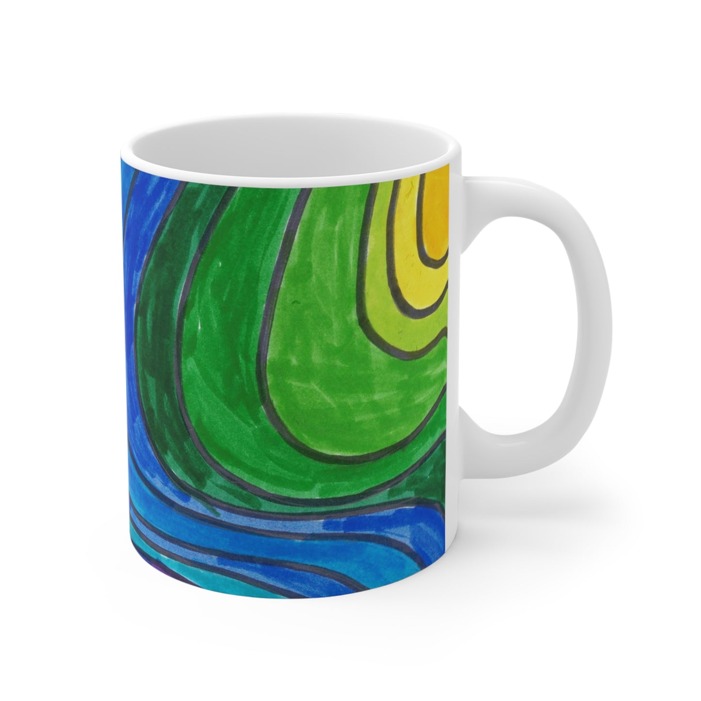 Art 15 Mug from Collection B by LuisFe