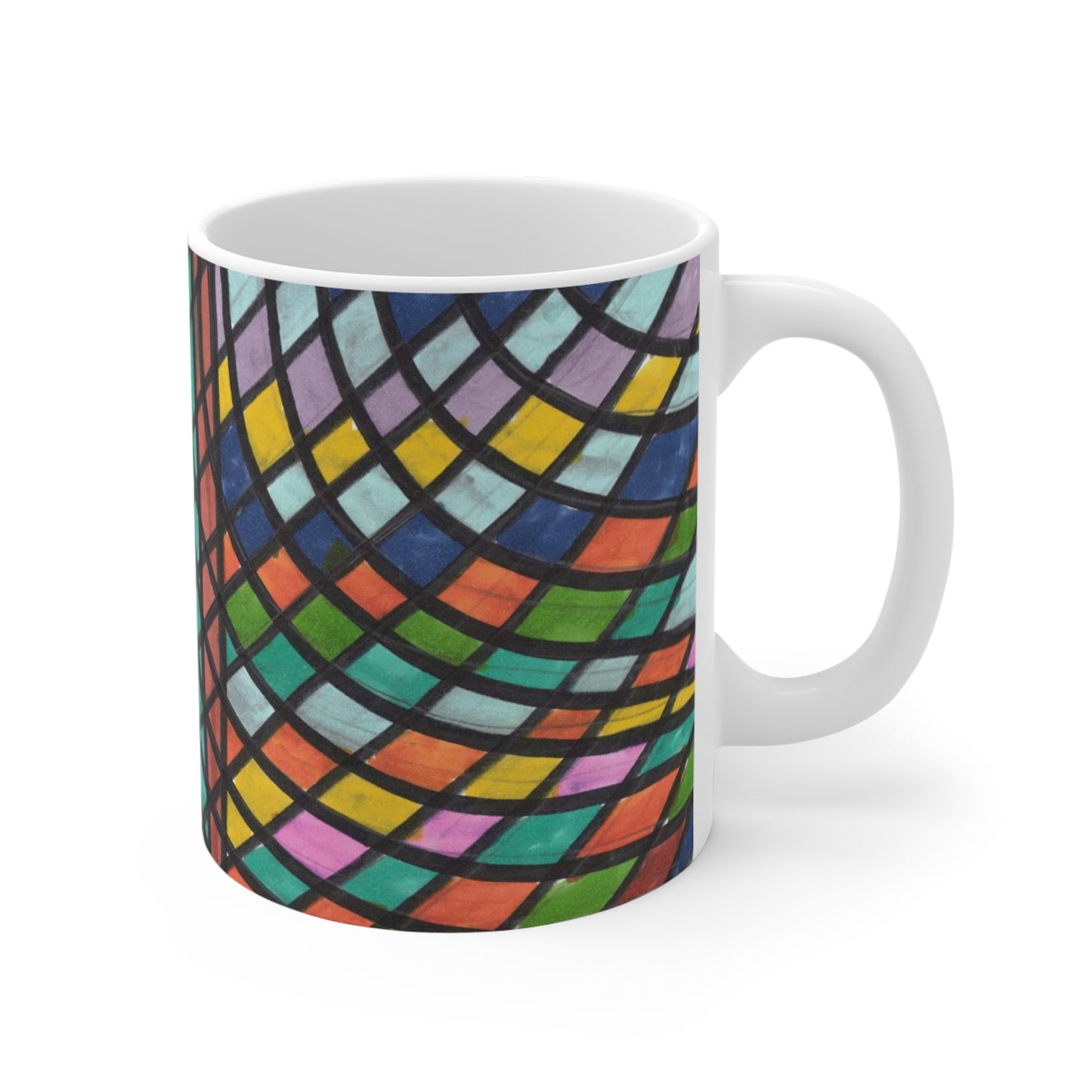 Art 3 Mug from Collection C by LuisFe