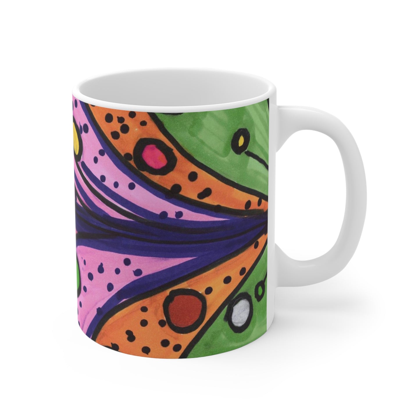 Art 10 Mug from Collection A by LuisFe