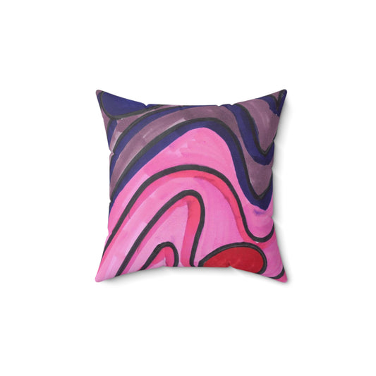 Art 2 Pillow from Collection C by LuisFe