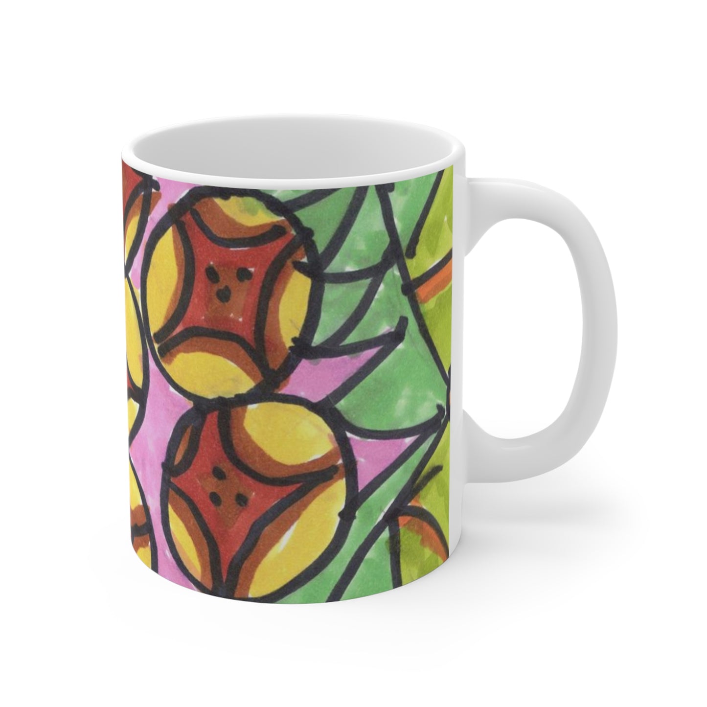 Art 9 Mug from Collection C by LuisFe