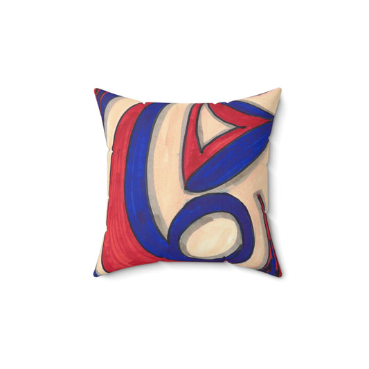 Art 1 Pillow from Collection B by LuisFe