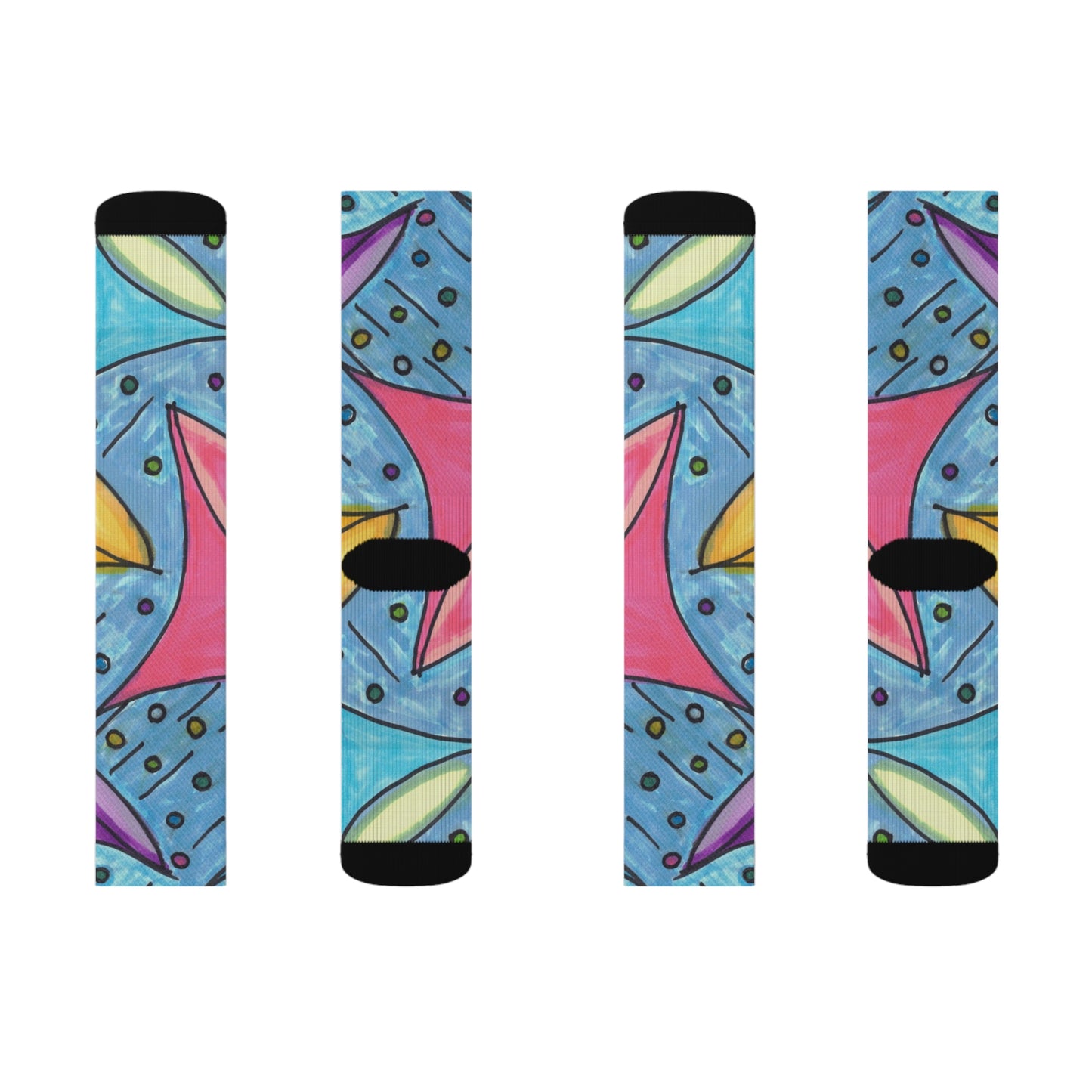 Art 8 Socks from Collection A by LuisFe