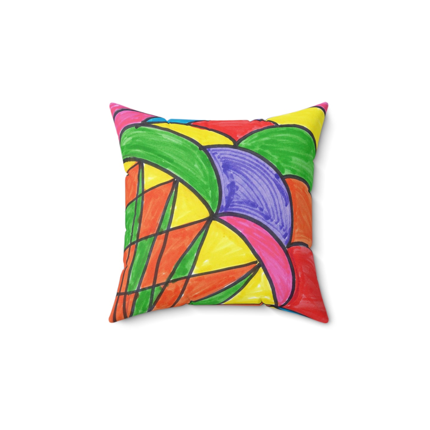 Art 6 Pillow from Collection C by LuisFe