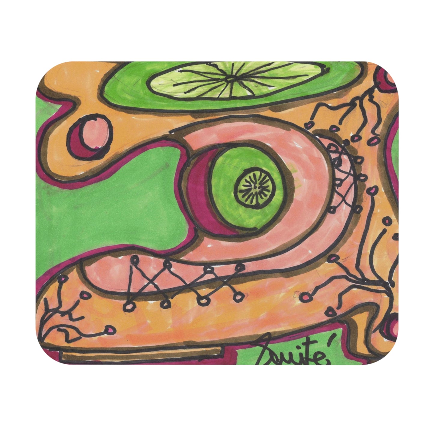 Art 4 Mouse Pad from Collection A by LuisFe