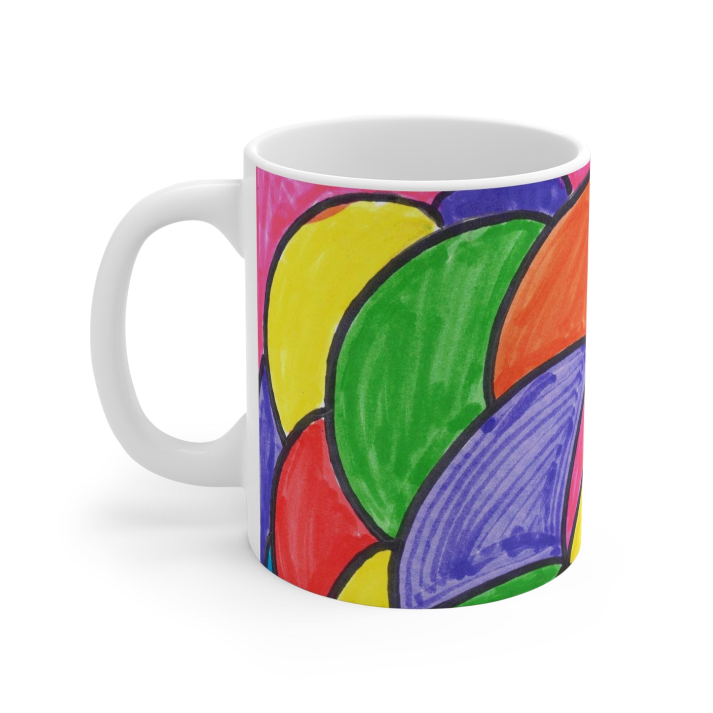 Art 6 Mug from Collection C by LuisFe