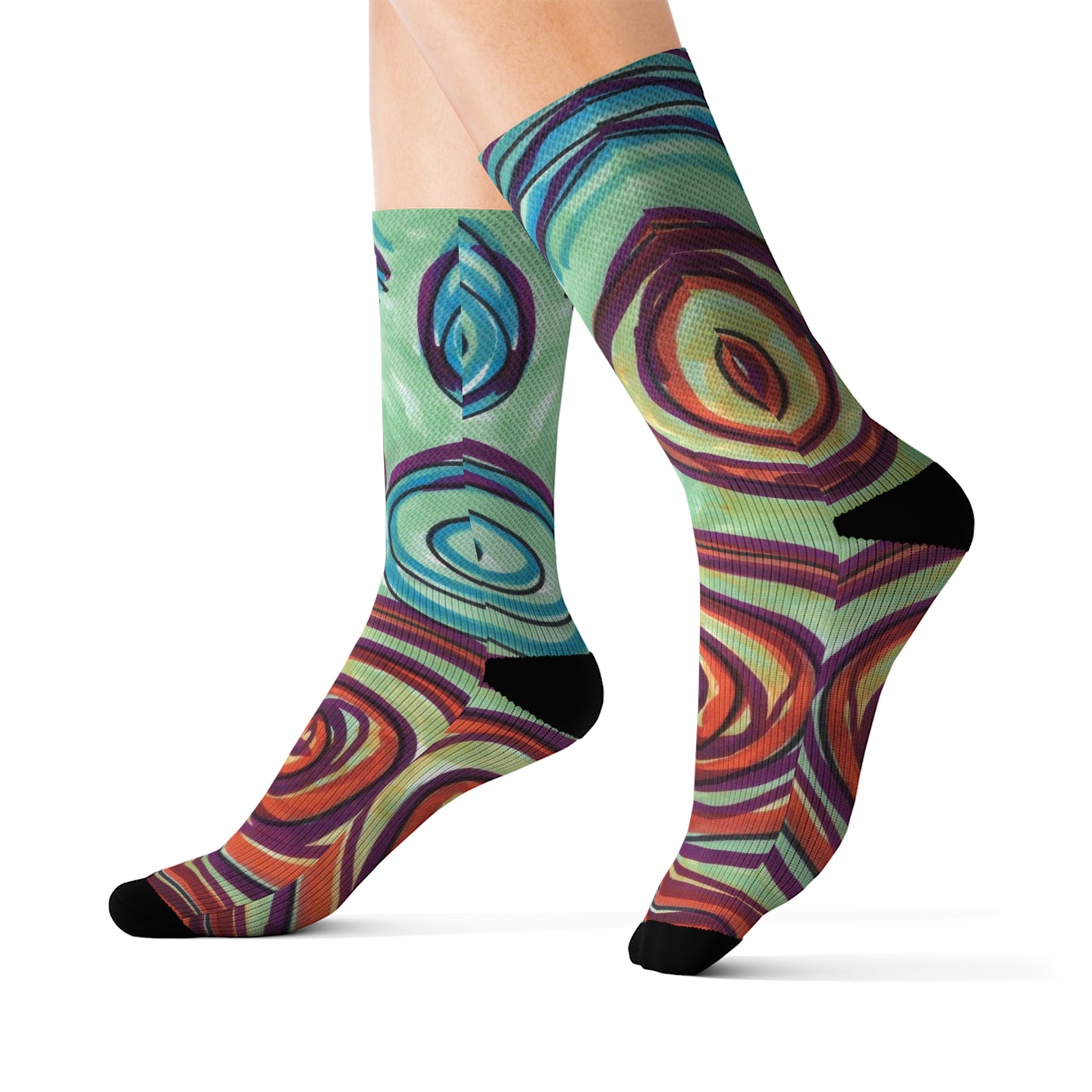 Art 6 Socks from Collection B by LuisFe