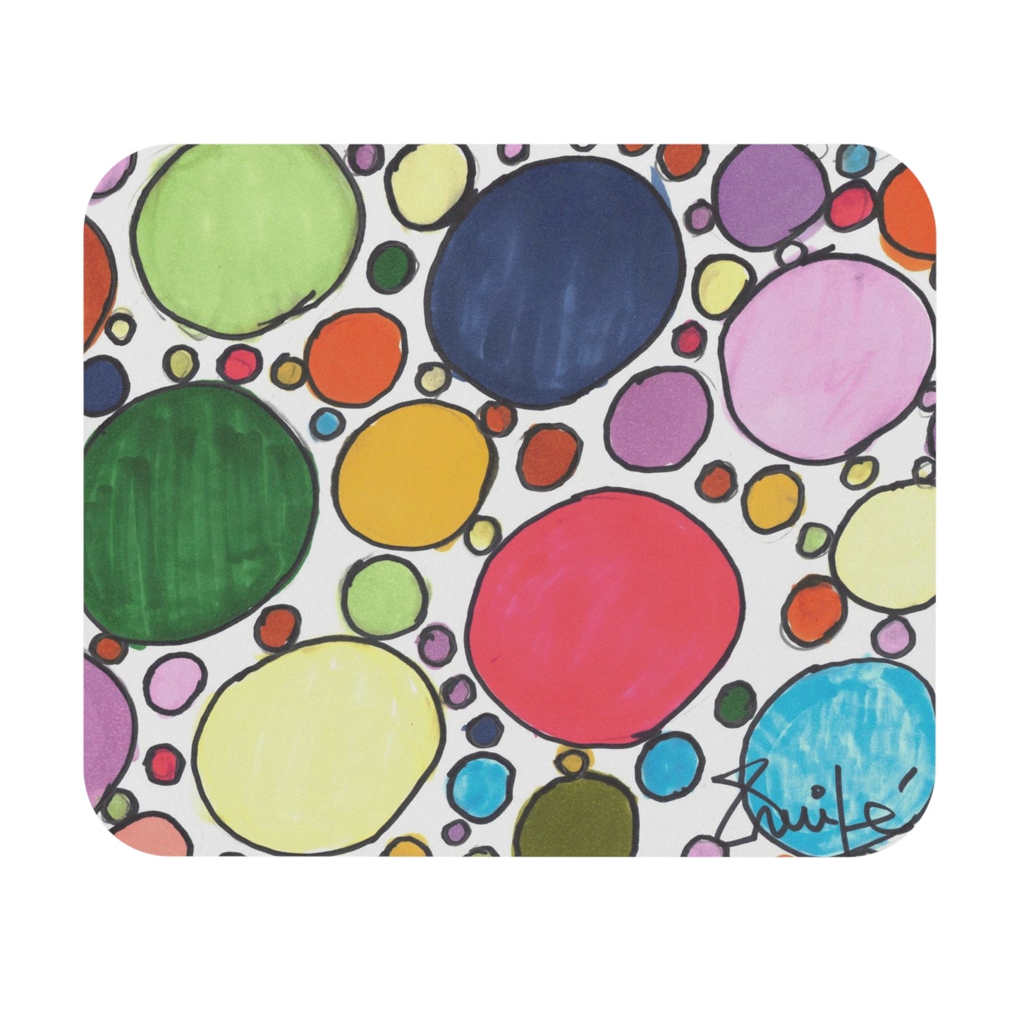 Art 7 Mouse Pad from Collection A by LuisFe