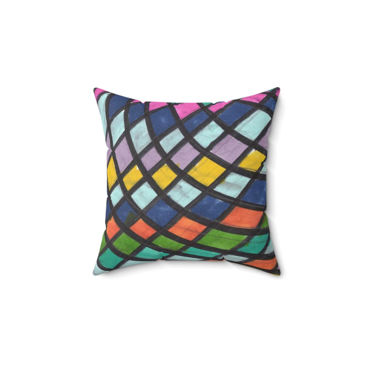 Art 3 Pillow from Collection C by LuisFe