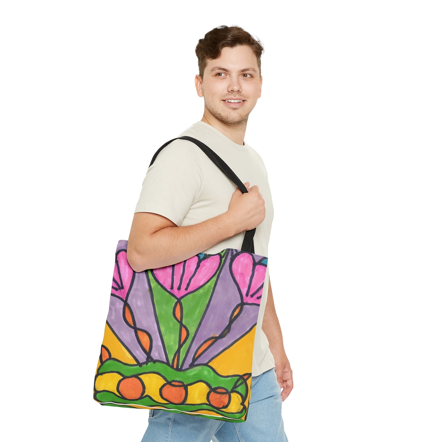 Art 7 Tote Bag from Collection C by LuisFe