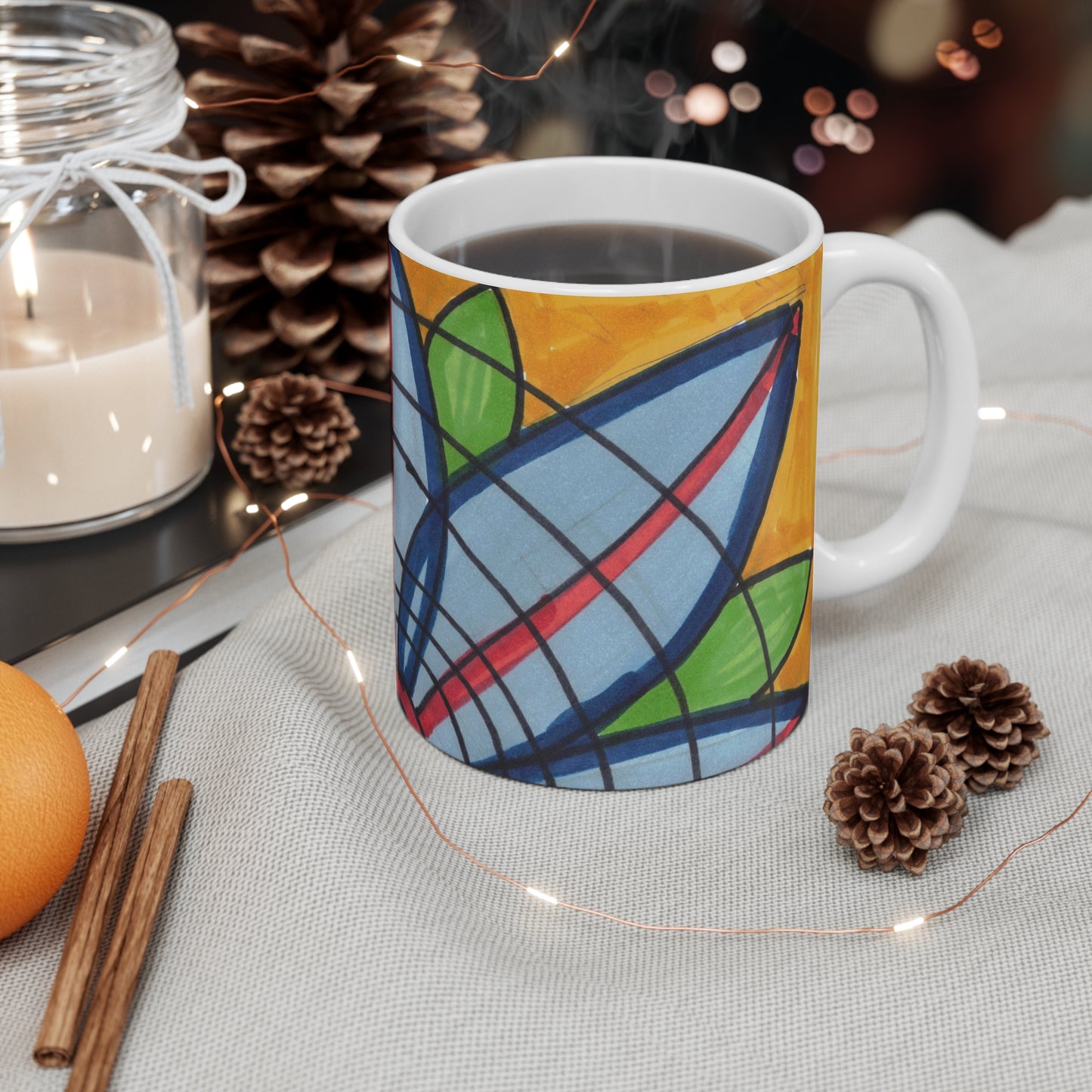 Art 4 Mug from Collection C by LuisFe