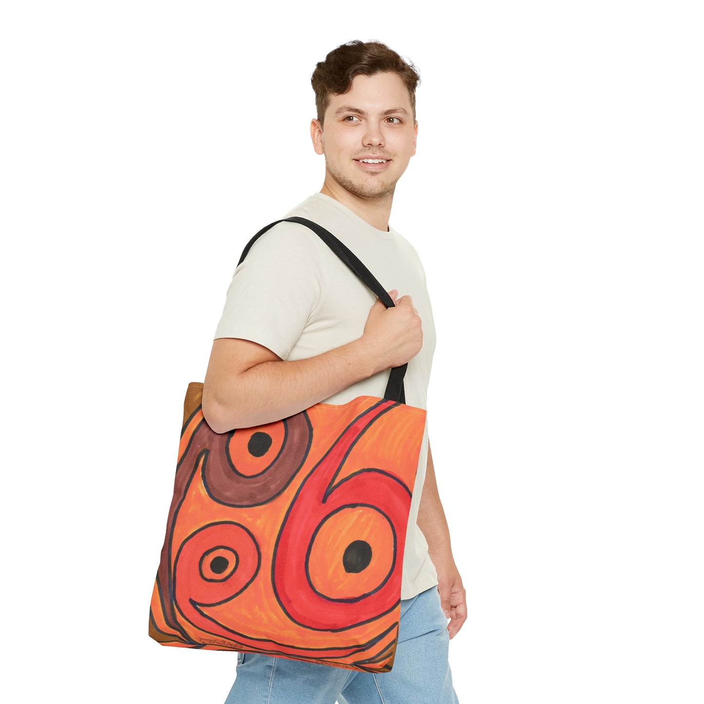 Art 13 Tote Bag from Collection B by LuisFe