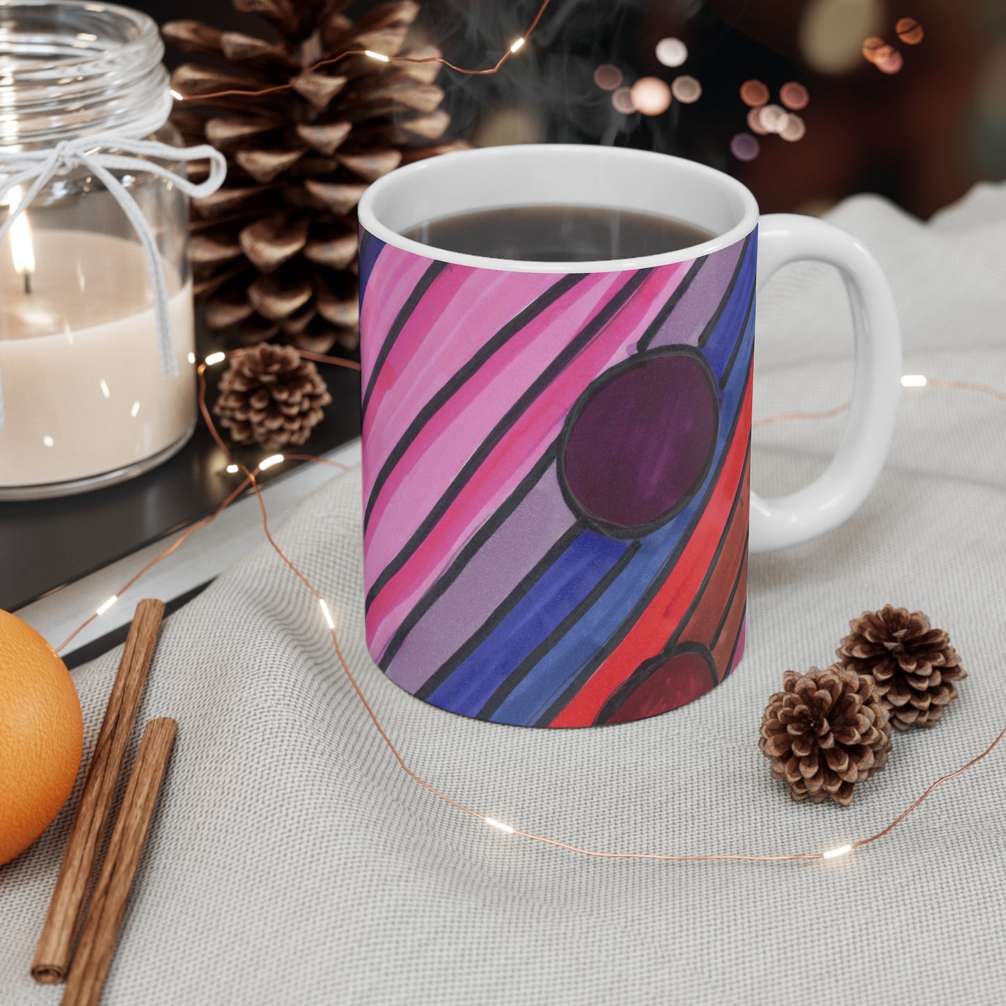 Art 2 Mug from Collection C by LuisFe