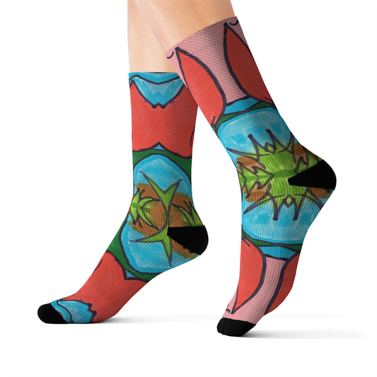 Art 12 Socks from Collection C by LuisFe