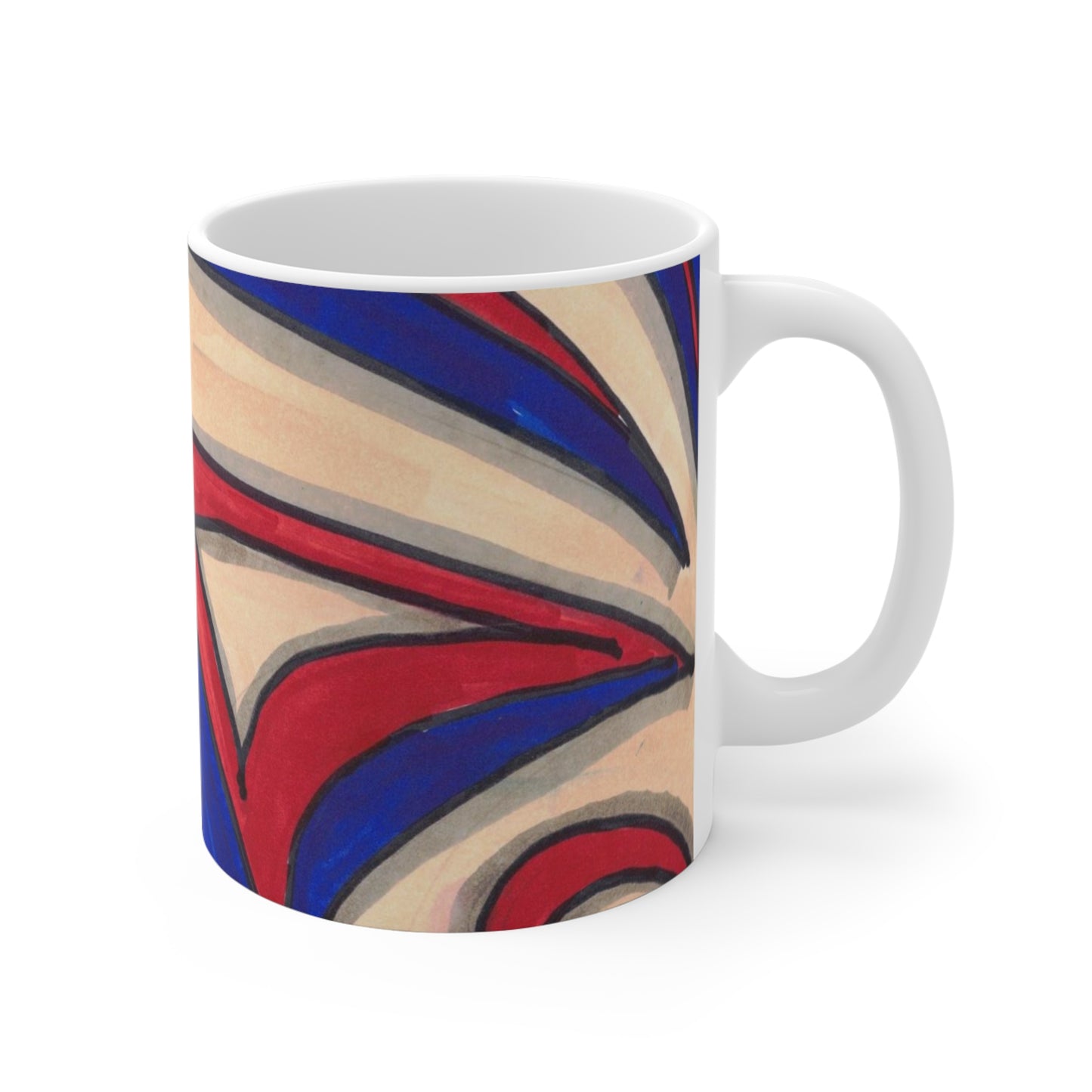 Art 1 Mug from Collection B by LuisFe