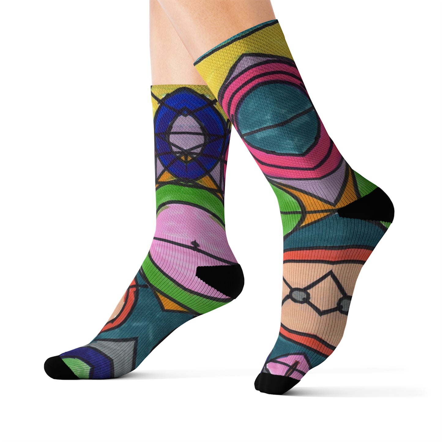 Art 1 Socks from Collection C by LuisFe