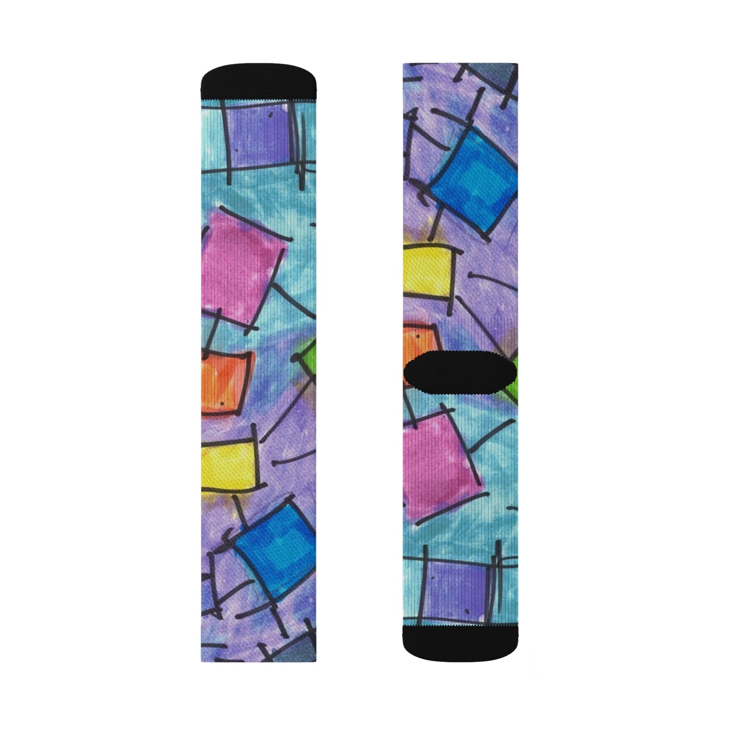 Art 3 Socks from Collection B by LuisFe