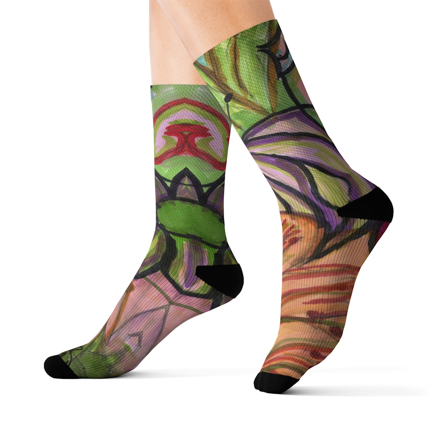 Art 3 Socks from Collection A by LuisFe