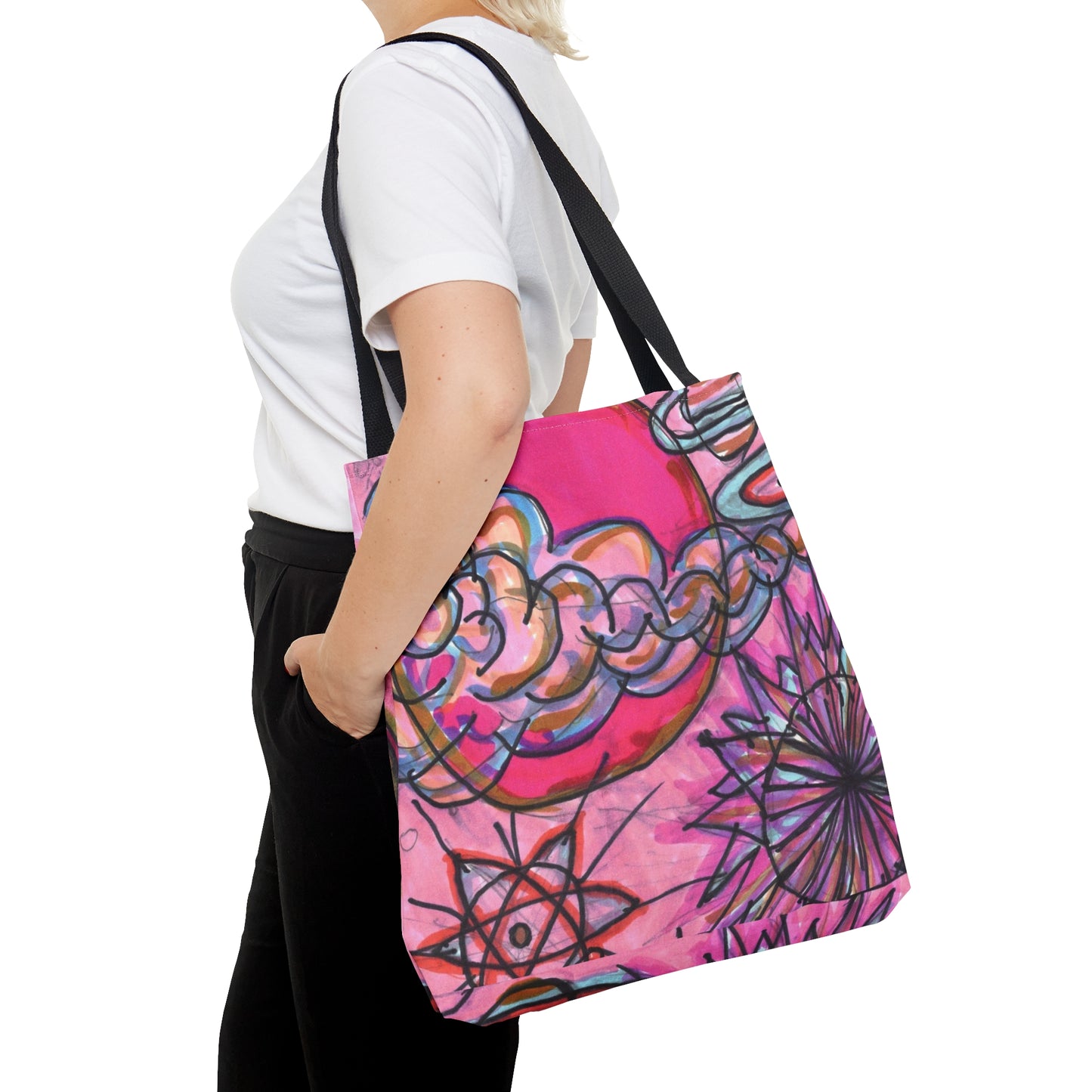 Art 7 Tote Bag from Collection B by LuisFe