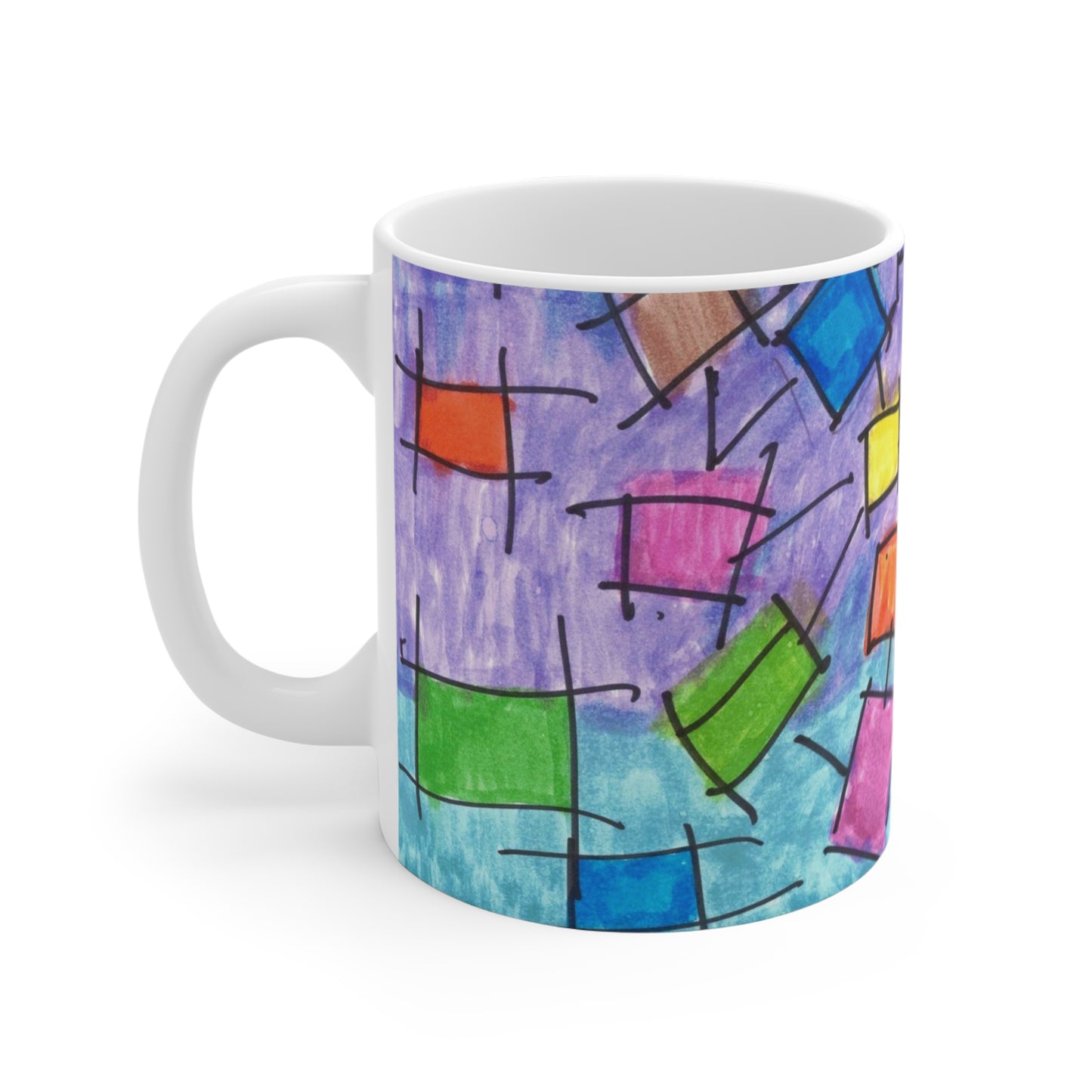 Art 3 Mug from Collection B by LuisFe