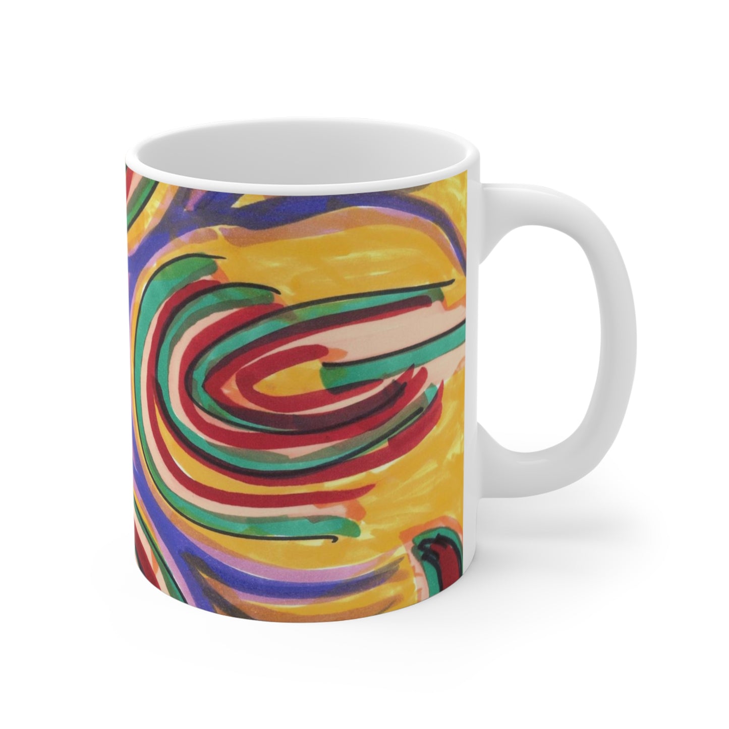 Art 5 Mug from Collection B by LuisFe