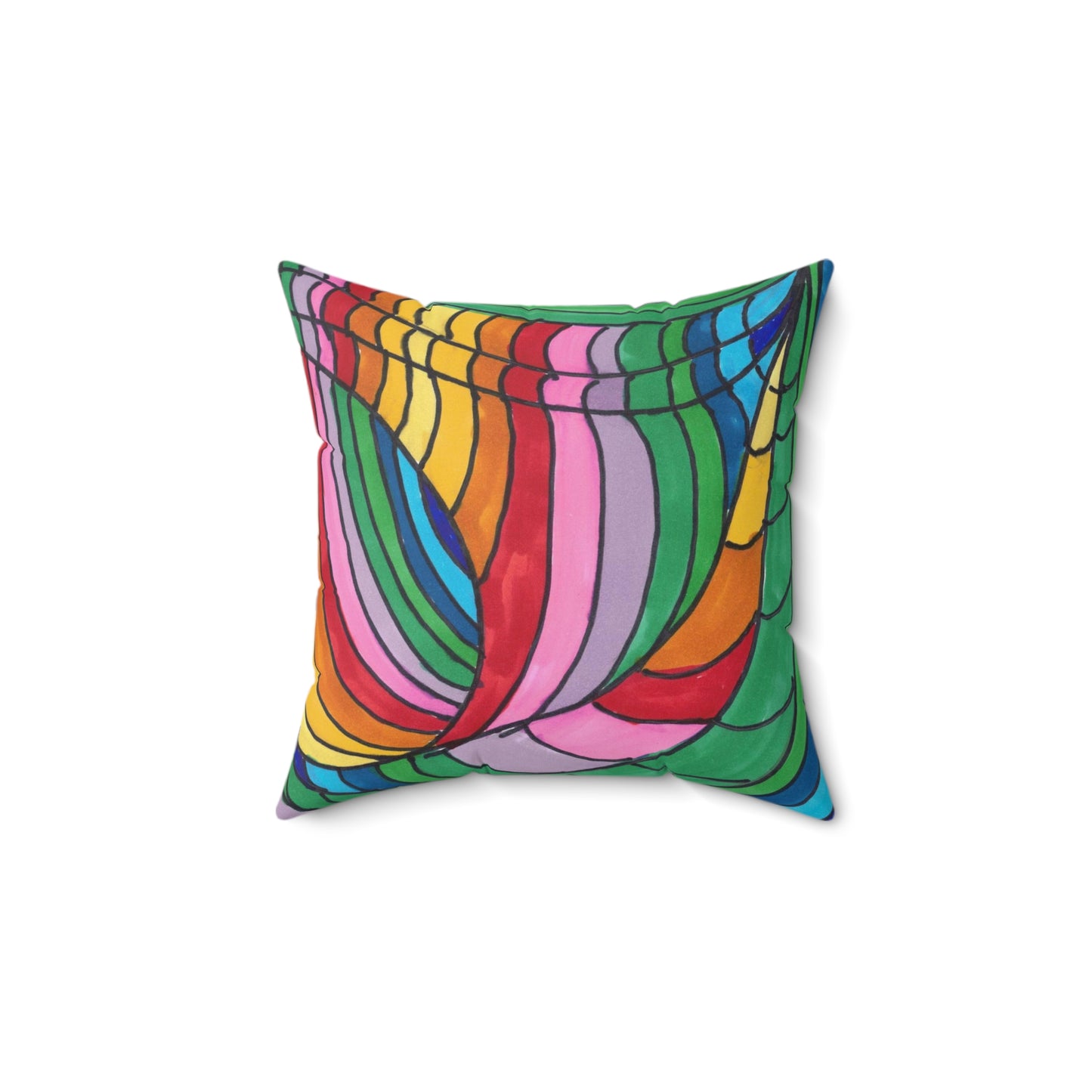 Art 14 Pillow from Collection C by LuisFe