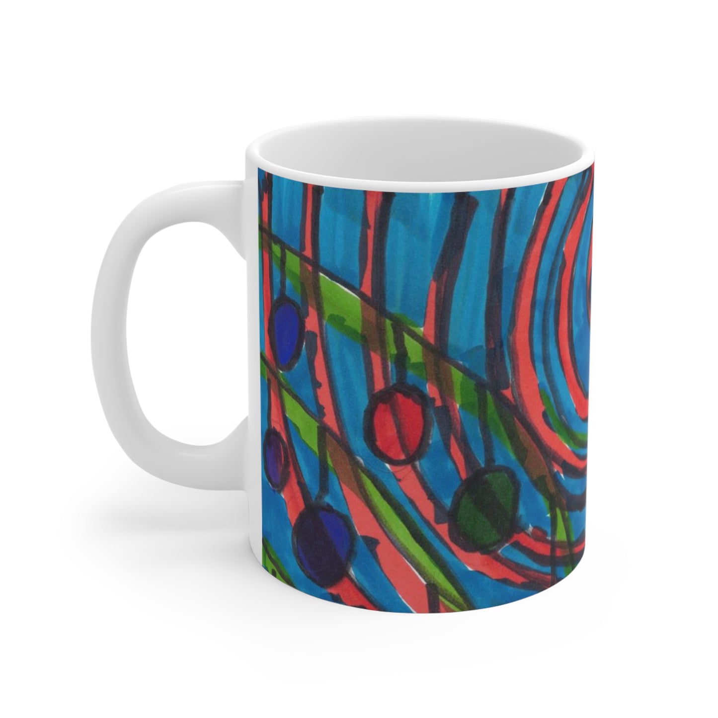 Art 10 Mug from Collection C by LuisFe