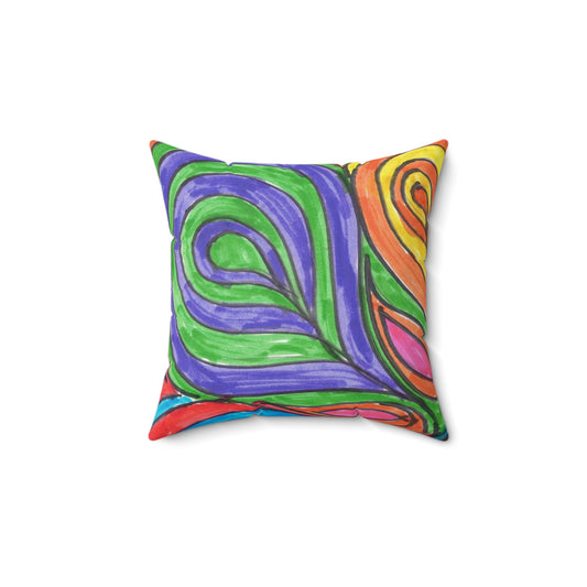 Art 14 Pillow from Collection B by LuisFe