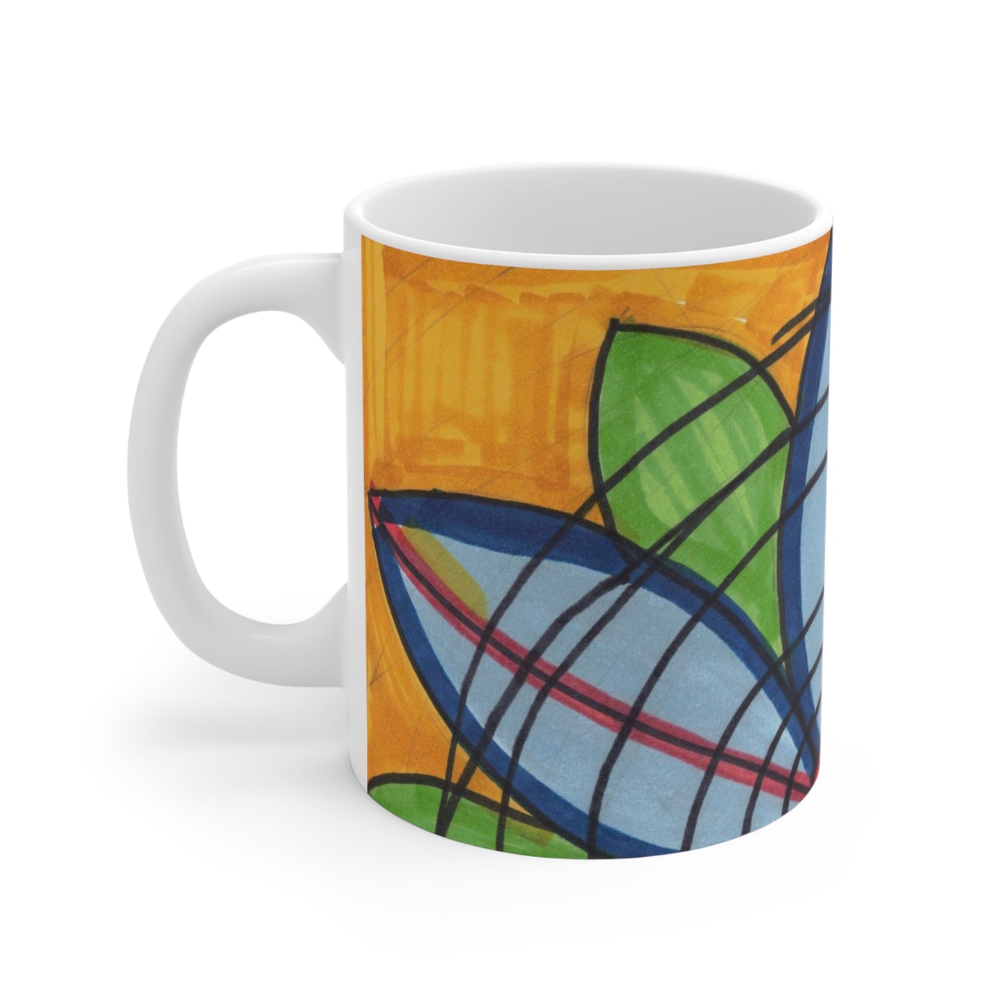 Art 4 Mug from Collection C by LuisFe