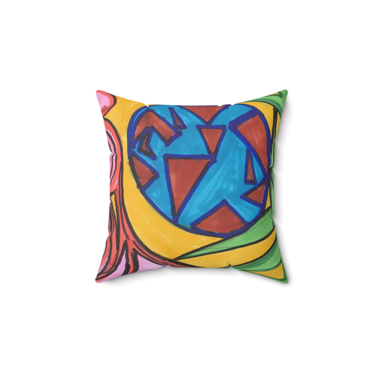 Art 11 Pillow from Collection C by LuisFe