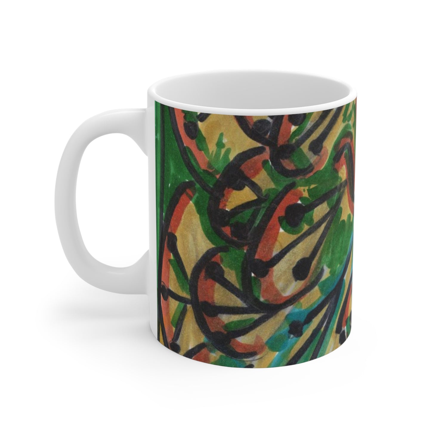 Art 1 Mug from Collection A by LuisFe